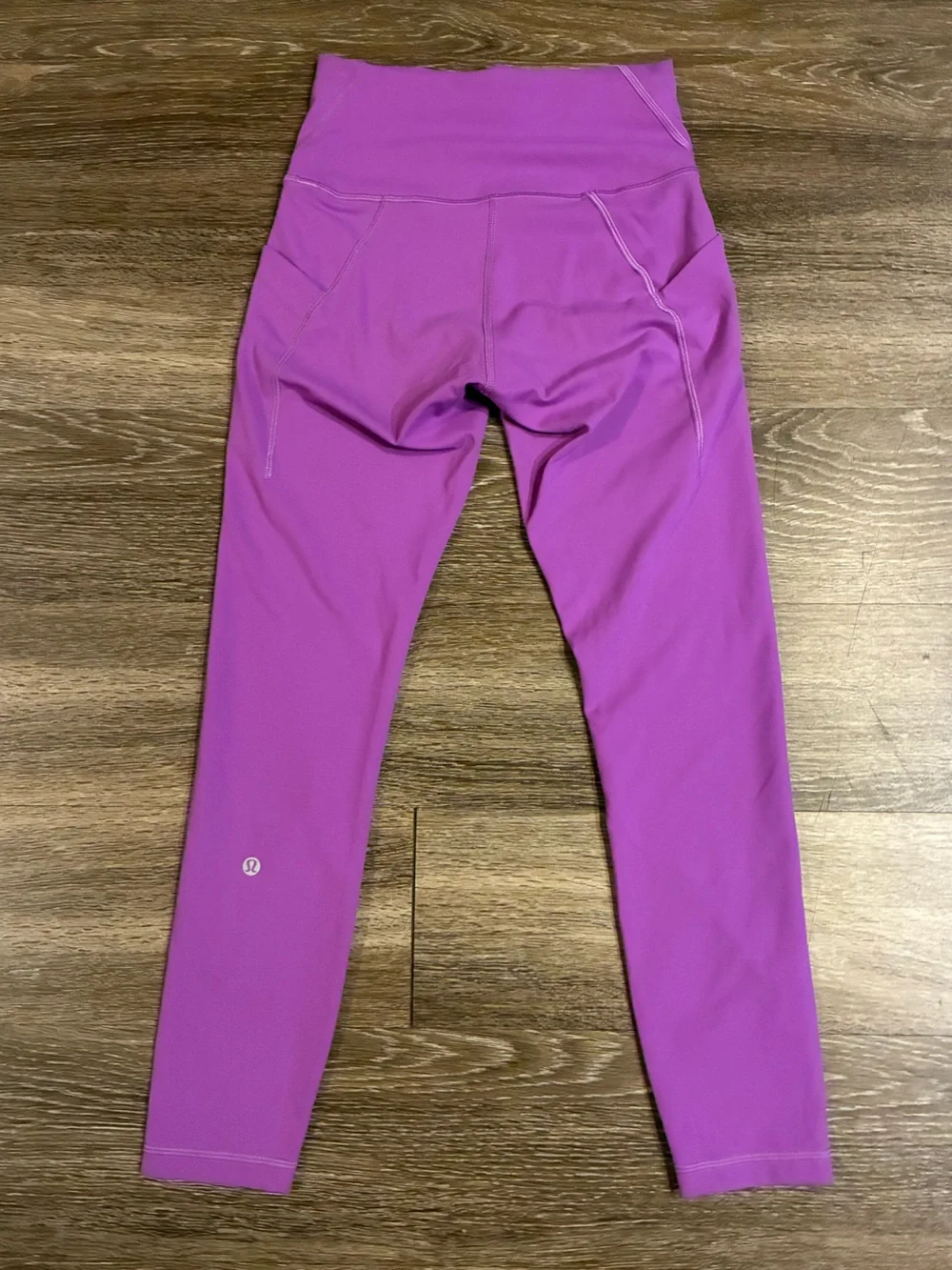 Lululemon Wunder Train High-Rise Tight with Pockets 25" in Moonlit Magenta Sz 6 - Picture 6 of 9